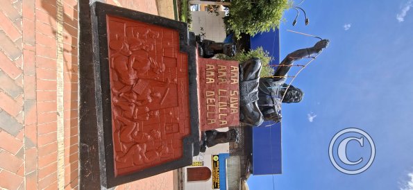 Plaza Del Amauta at Av Ramon Zavaleta and Jiron Tacna