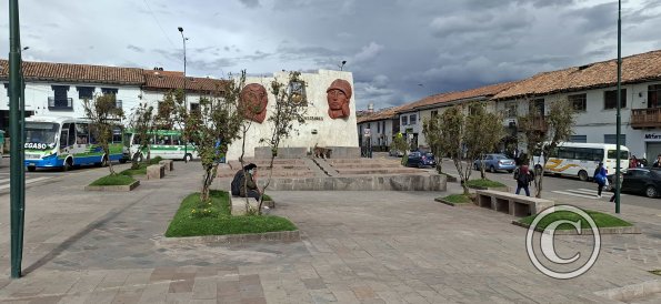 Plaza Rimacpampa at Av Tullumayo and Calle Limacpampa Grande