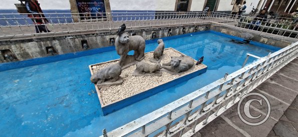 Plaza in front of Museo de Santa Catalina