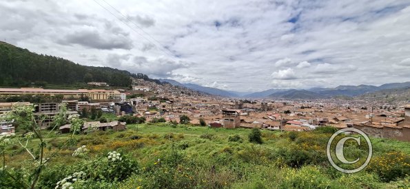 View from Bajada de los Conquistadores