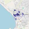 Huacho 2024 walking route with photo locations