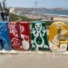 Huacho sign at the beginning of the Malecon Rocca (2)