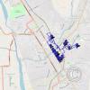 Huancayo 2024 walking route with photo locations