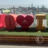 Ica sign in Plaza del Sol Mall