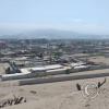 View of Ica from a sand dune outside of Huacachina