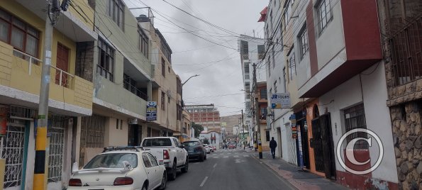Calle Callao near Jiron Mirave