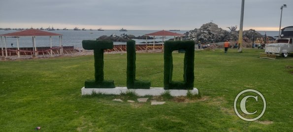 Ilo sign at Malecon Costanera near Calle Las Orquideas (2)