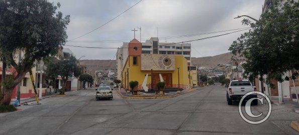 Jiron Brasil y Jiron Estado Unidos from Av. Mariano Lino Urquieta
