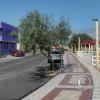 Malecon Luis E. Valcarcel above the railroad tracks y Av. Andres Avelino Caceres