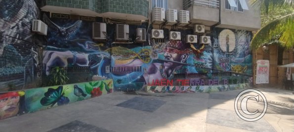 Mural-Malecon near Av. villanuevo Pinillos