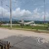 An old plane not going anywhere at the airport at Jiron Mariscal Castilla y Jiron Mariscal Caceres