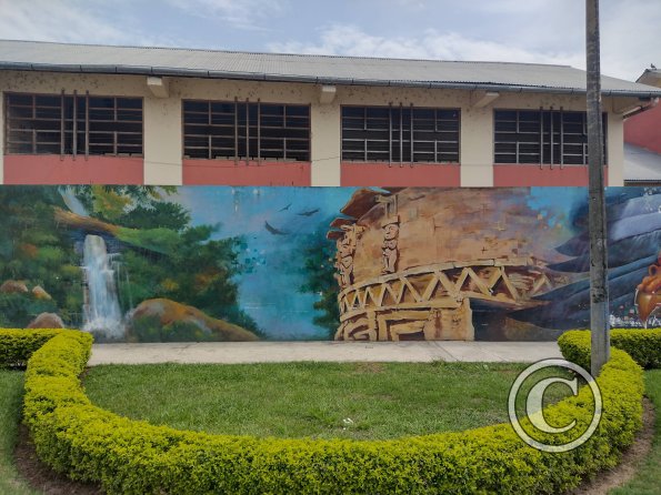 Mural at Carretera Presidente Fernando Belaunde Terry y Av. Arica