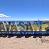 Play San Juan sign at the Playa de Juli