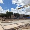Plaza de Armas renovation work