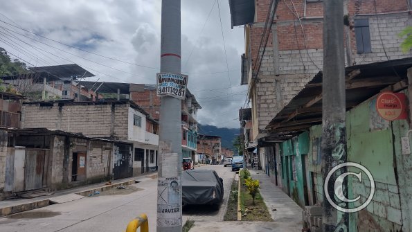 Jiron Los Robles y Calle Los Cauchos