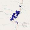 La Merced 2024 walking route with photo locations