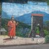 Mural at Av. Chanchamayo near the stairs to Jiron Lima