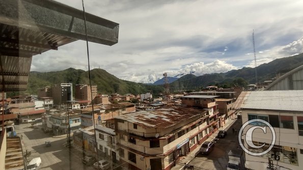 View from hotel room window, Jiron Junin y Jiron Ripamontti (2)