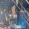 Inside the cargo boat