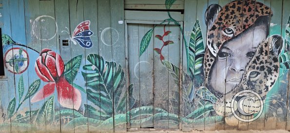 Mural on Calle Clavero and Jiron Almirante Grau (3)
