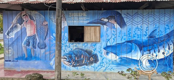 Mural on Calle Jose Galvez and Av Padre Lucero