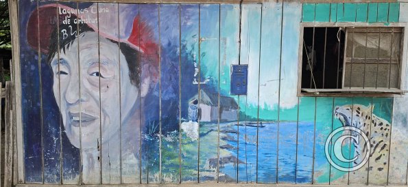 Mural on Calle Tacna and Jiron Almirante Grau