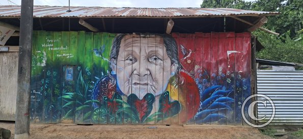 Mural on Jiron Almirante Grau and Calle Sucre