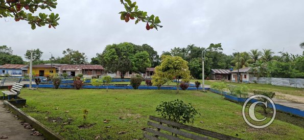 Plaza 28 De Julio at Jiron Cahuide and Jiron Padre Lucero