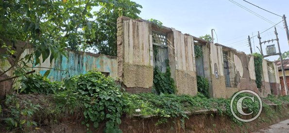 The left-overs of an old house