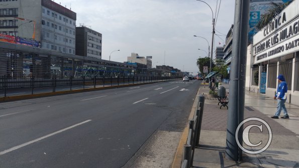 Av. Alfonso Ugarte near Jiron Ilo