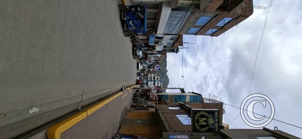 Jiron Mariscal Sucre near the mercado