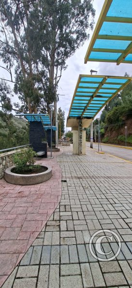 Sidewalk along Route 108
