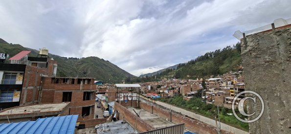view from roof of Hotel la Hacienda