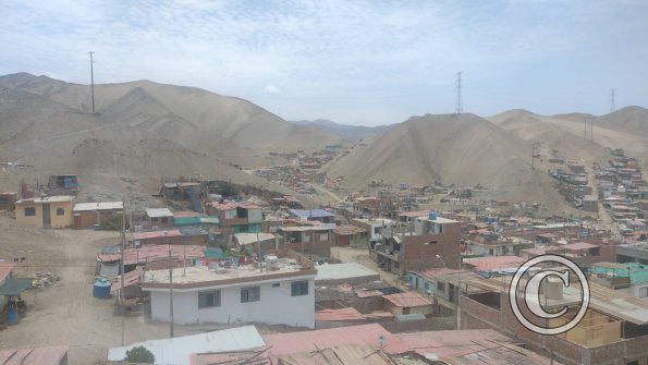 View at end of Pasaje San Juan