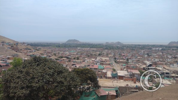 View from an unnamed road near Calle Libertadores