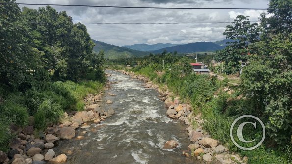 Rio Mazamari from Puente San Cristobol