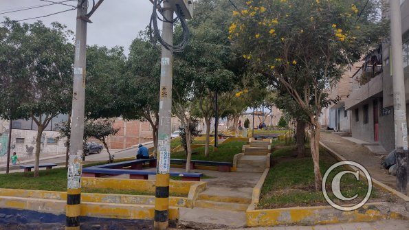 Parque Calle Ilo at Calle Ilo y Calle Arequipa