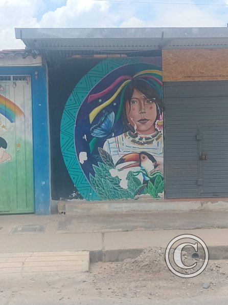 Mural - Jiron 20 de Abril near Jiron Independencia