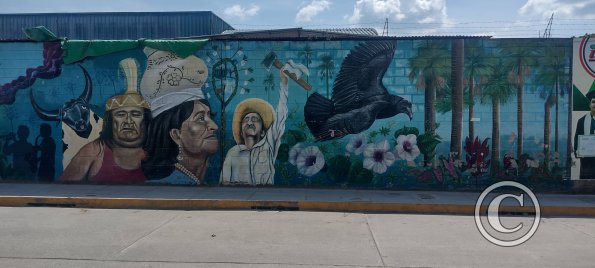 Mural - Jiron Pedro Canga y Jiron Manuel del Aguila