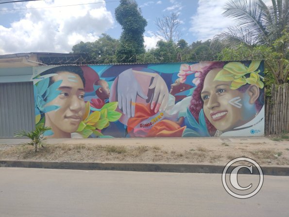 Mural - Pedro Canga near Jiron 2 de Mayo