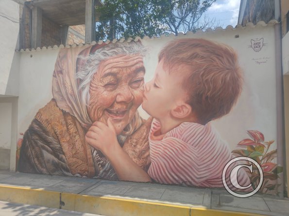 Mural - unnamed road between Jiron Andalucia y Av. Almirante Grau