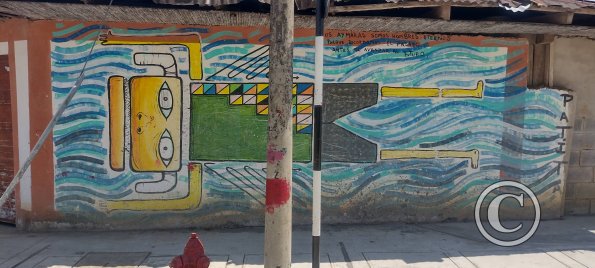 Mural at about Jiron Bolivar y Jiron 20 de Abril (3)