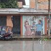 Mural on Jiron Bolivar at Jiron del Mayo