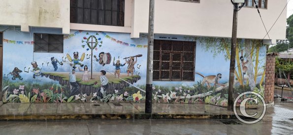 Mural on Jiron Independencia near Jiron Reyes Guerra (2)