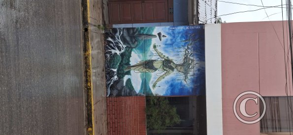 Mural on Jiron Reyes Guerra near Jiron Alonso de Alvarado
