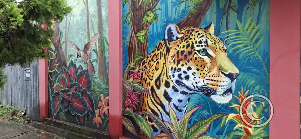 Mural on Jiron del Mayo at Jiron Bolivar (2)