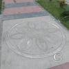 Sidewalk Art - Jiron Jesus Alberto Miranda Calle in front of I.E