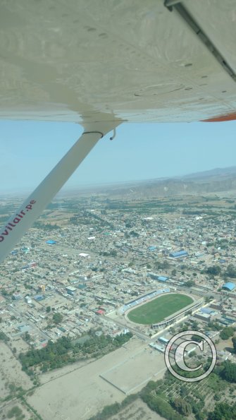 A view of Nazca from the plane