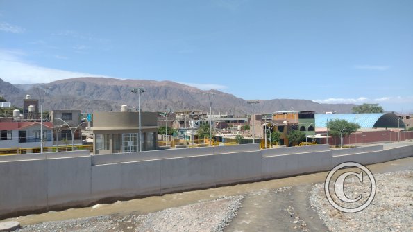Calle Peru y el Malecon y Rio Tierras Blancas