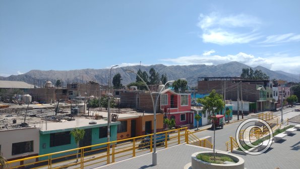 End of the Malecon at Calle Peru